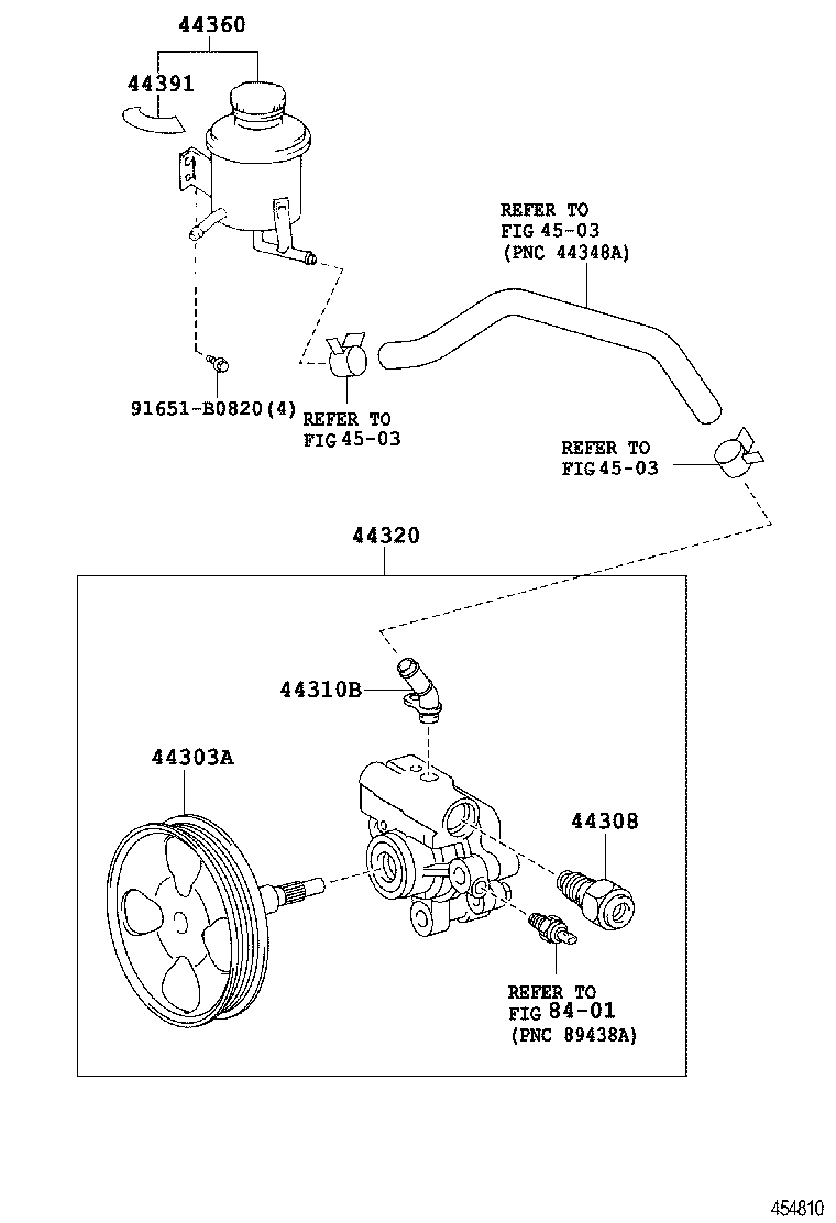 44360-36440 RESERVOIR ASSY, VANE PUMP OIL product image