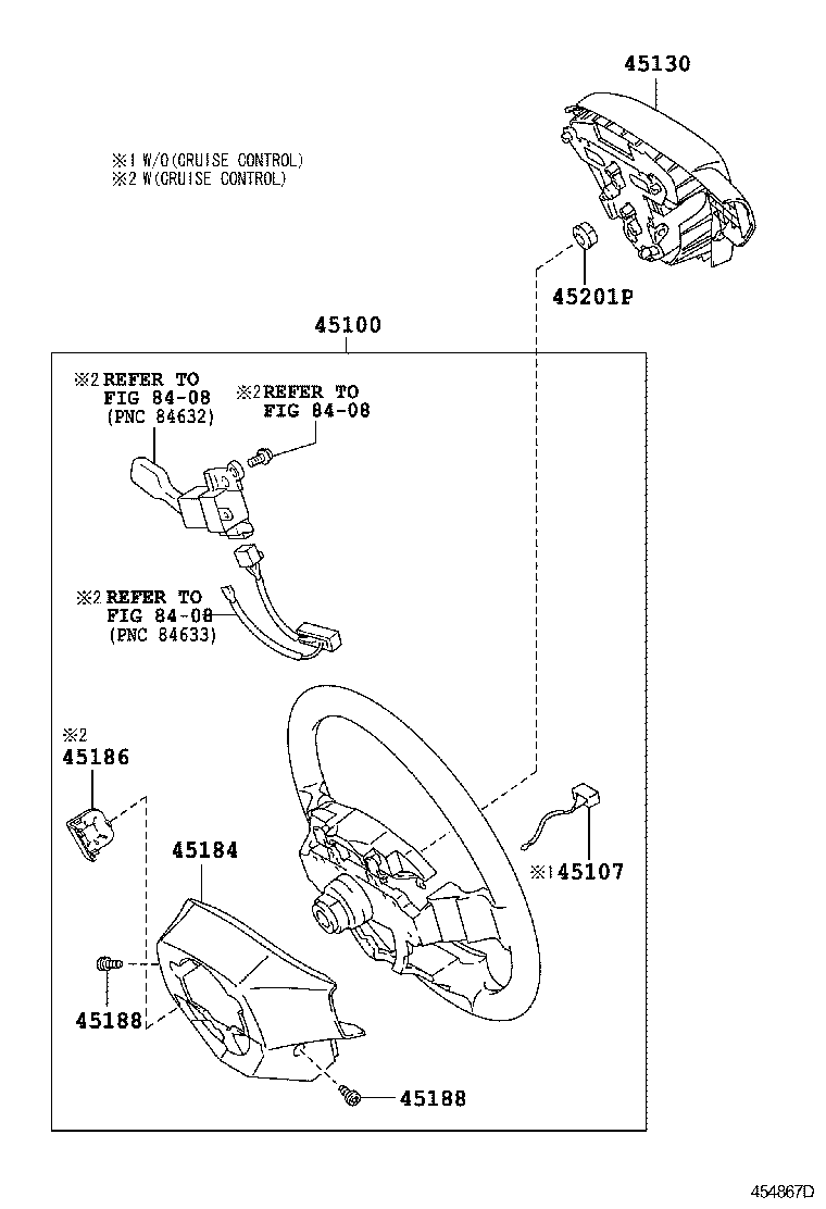 45100-02A20-B0 WHEEL ASSY, STEERING product image
