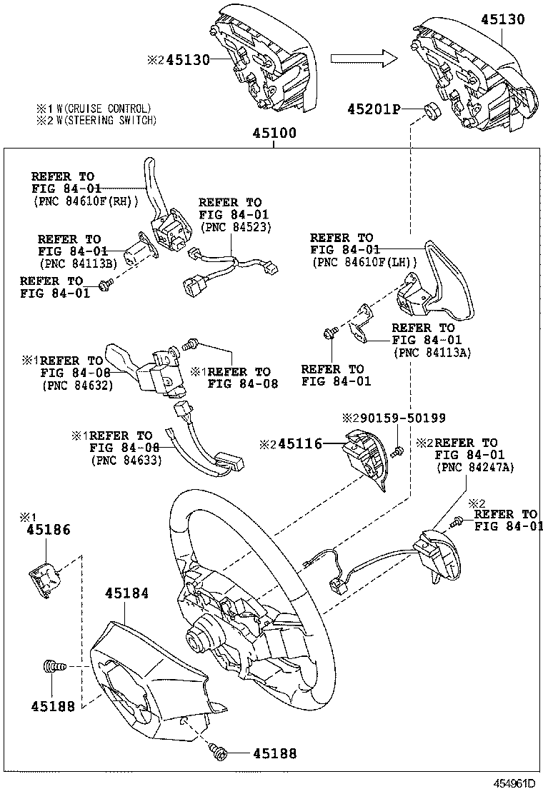 45100-02A20-B0 WHEEL ASSY, STEERING product image