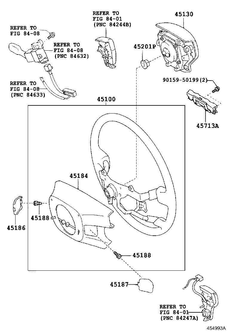 45713-30150 DAMPER, STEERING SHAKE product image
