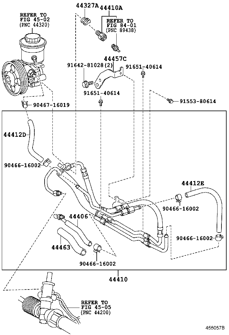 44440-43010 BRACKET, PUMP product image