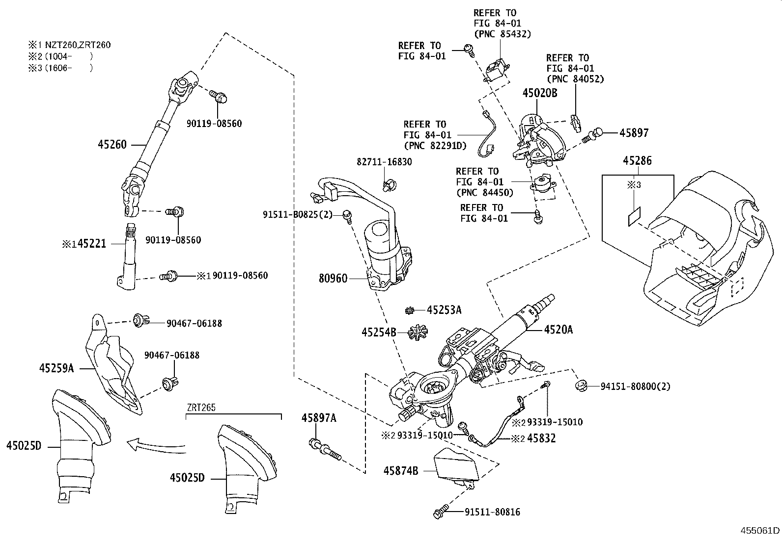 45286-12982-C0 COVER, STEERING COLUMN product image