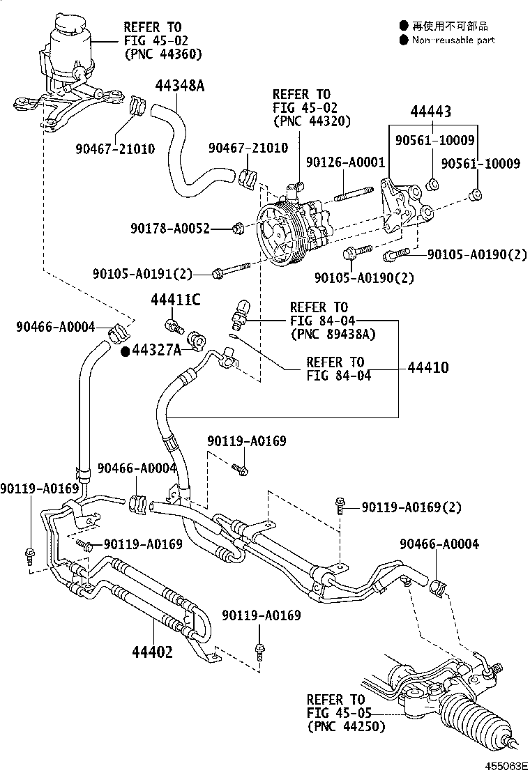 Toyota 44410-0C141 TUBE ASSY, PRESSURE FEED