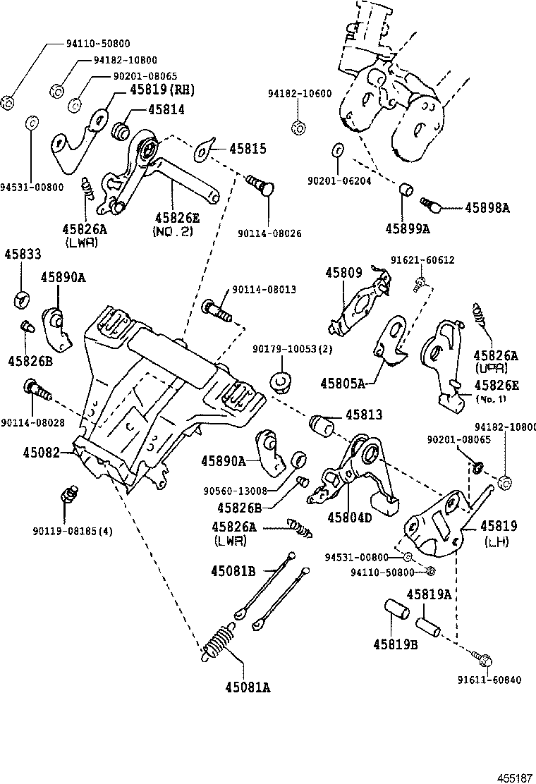 45210-30100 SHAFT ASSY, STEERING MAIN product image