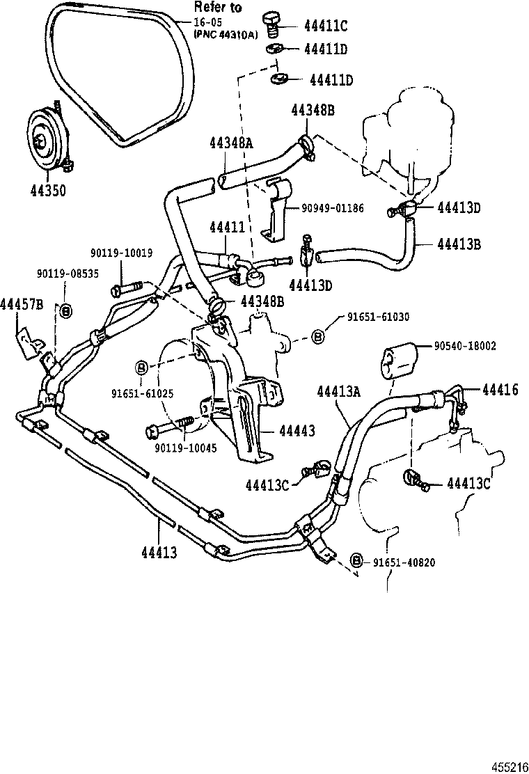 90401-16010 BOLT, UNION(FOR PRESSURE FEED HOSE) product image