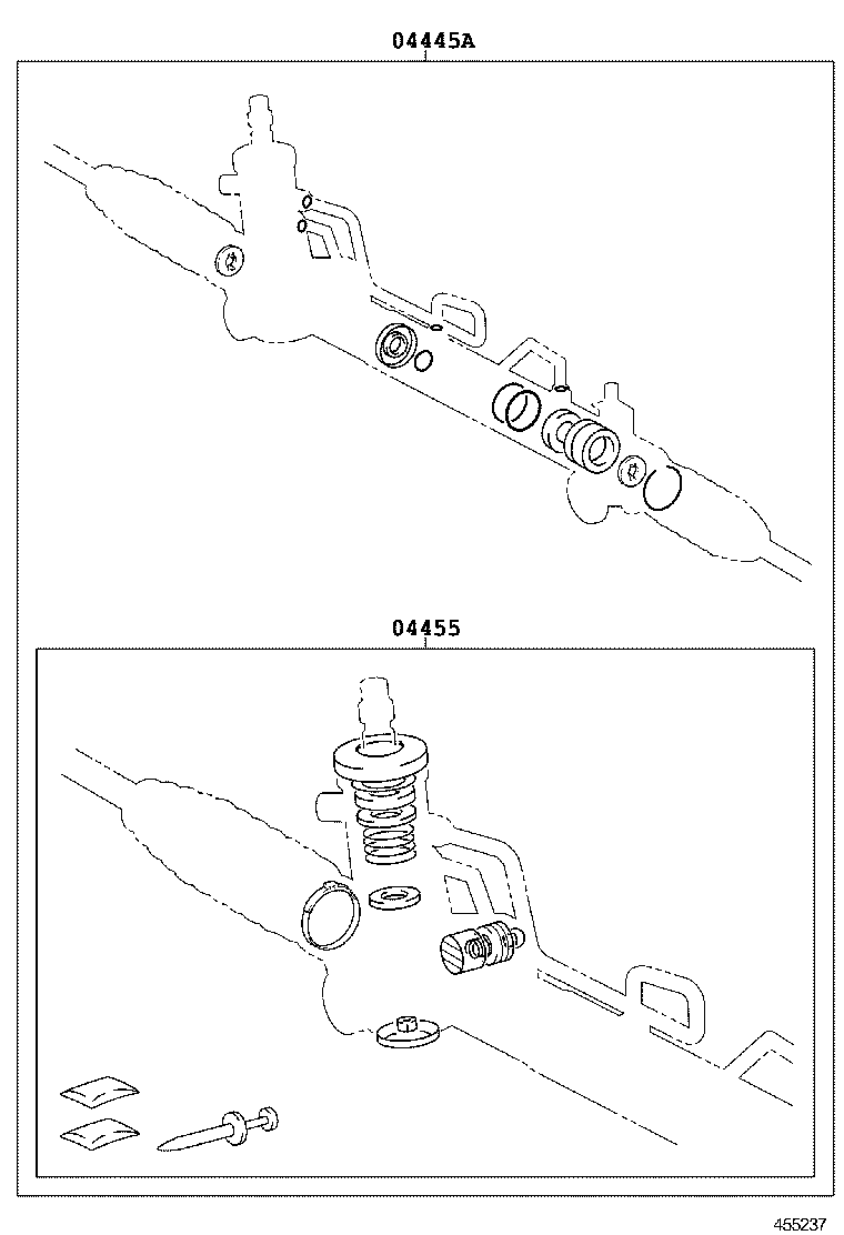 44250-06270 GEAR ASSY, POWER STEERING(FOR RACK & PINION) product image