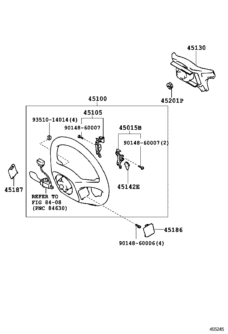 45142-20200 PIECE, HORN CONTACT product image