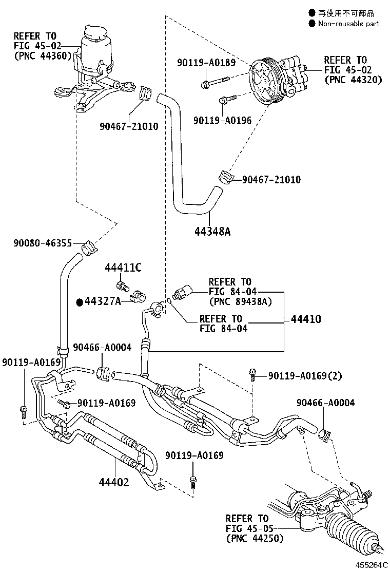 44402-0C021 COOLER SUB-ASSY, POWER STEERING OIL, NO.1 product image