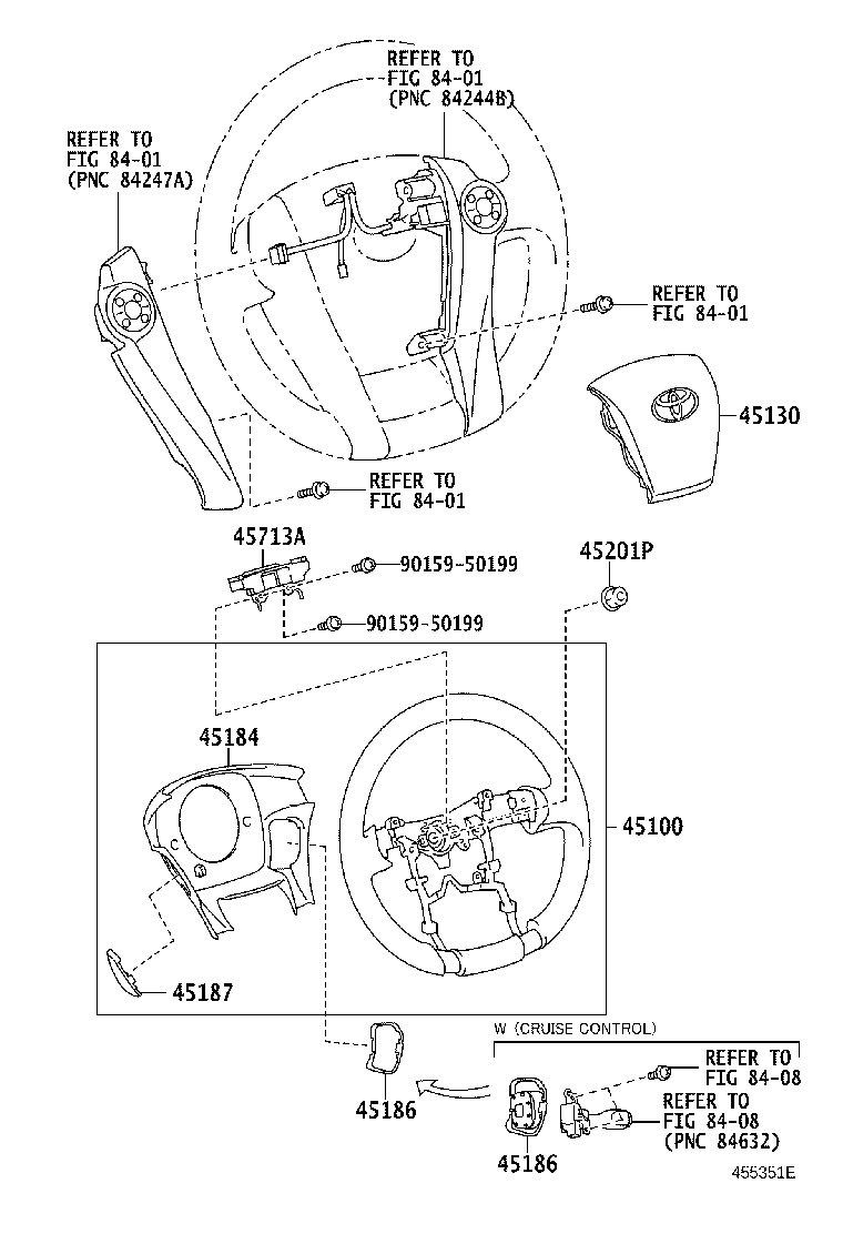 45713-47030 DAMPER, STEERING SHAKE product image
