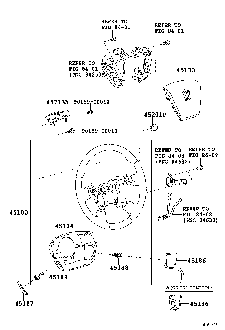 45713-30170 DAMPER, STEERING SHAKE product image