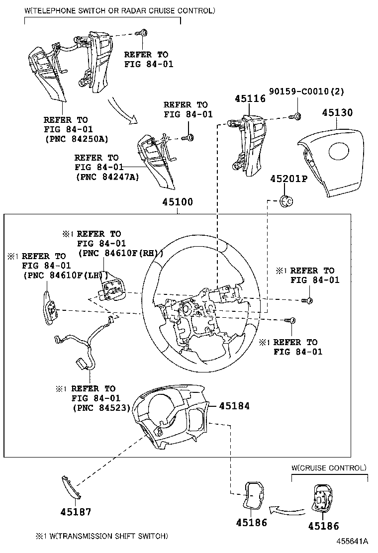 45116-0P010 ORNAMENT, STEERING WHEEL, NO.1 product image