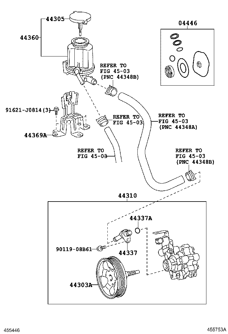 44310-35720 PUMP ASSY, VANE product image