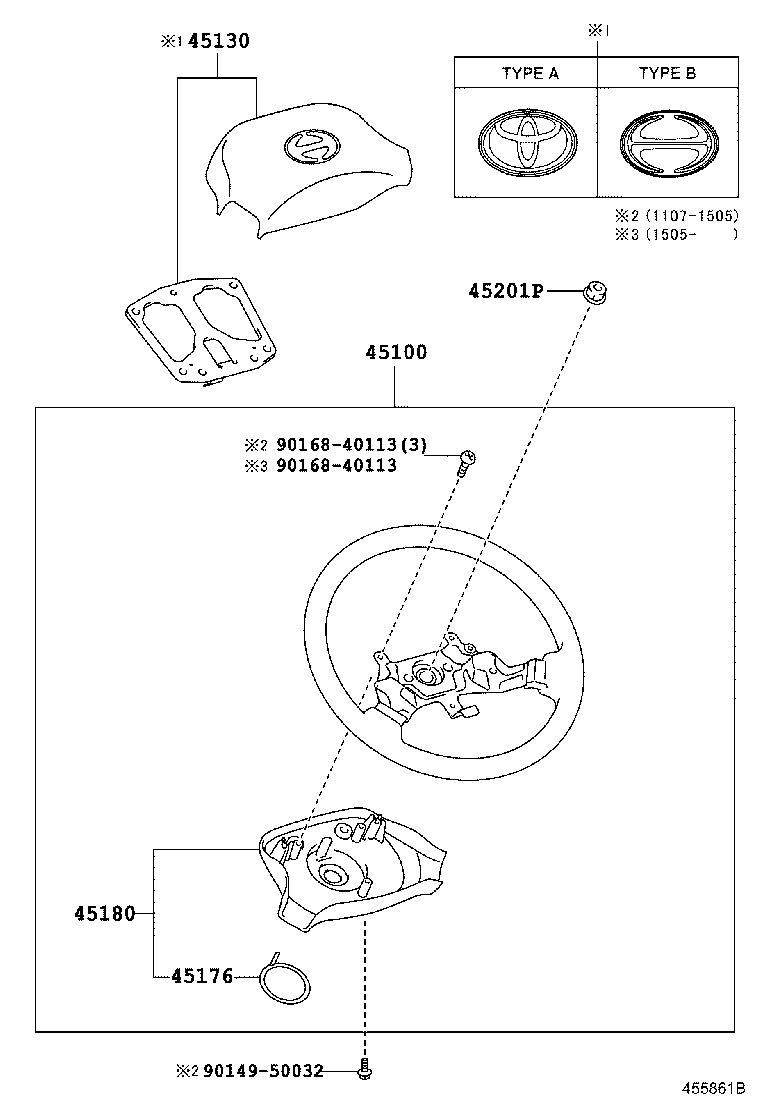 45176-37010 RING, HORN CONTACT product image