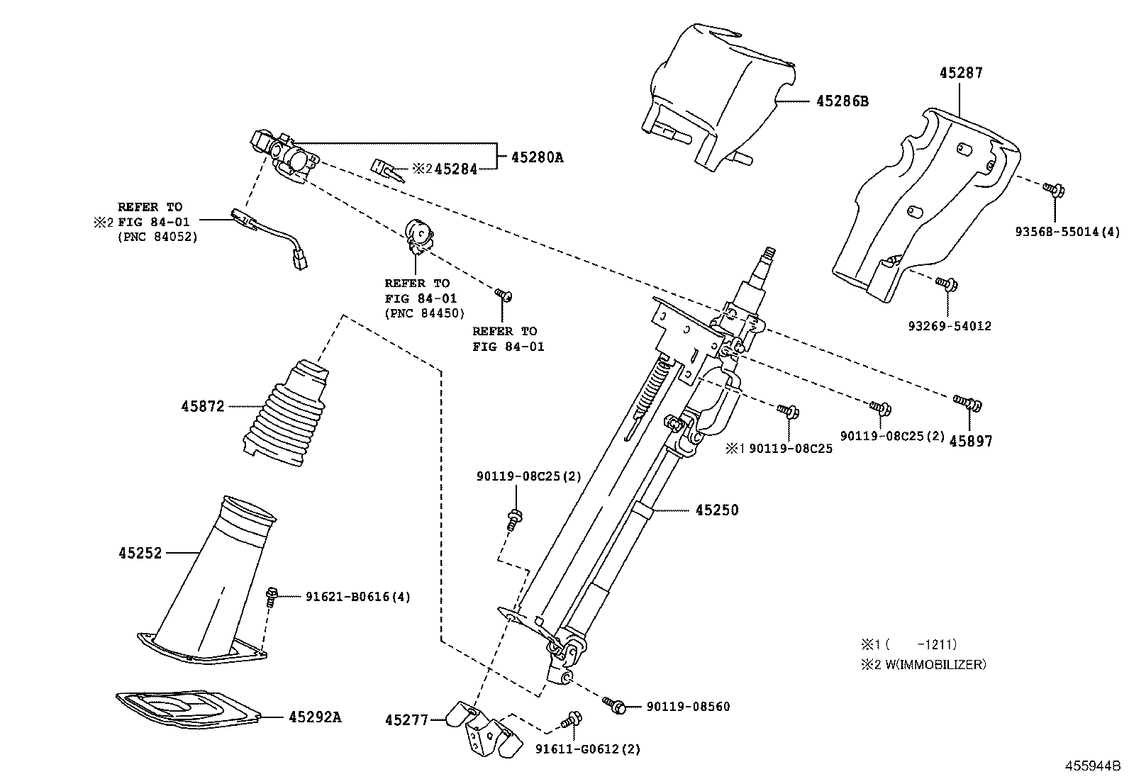 45250-37E52-C0 COLUMN ASSY, STEERING product image