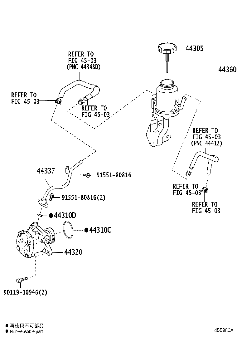 44310-37280 PUMP ASSY, VANE product image