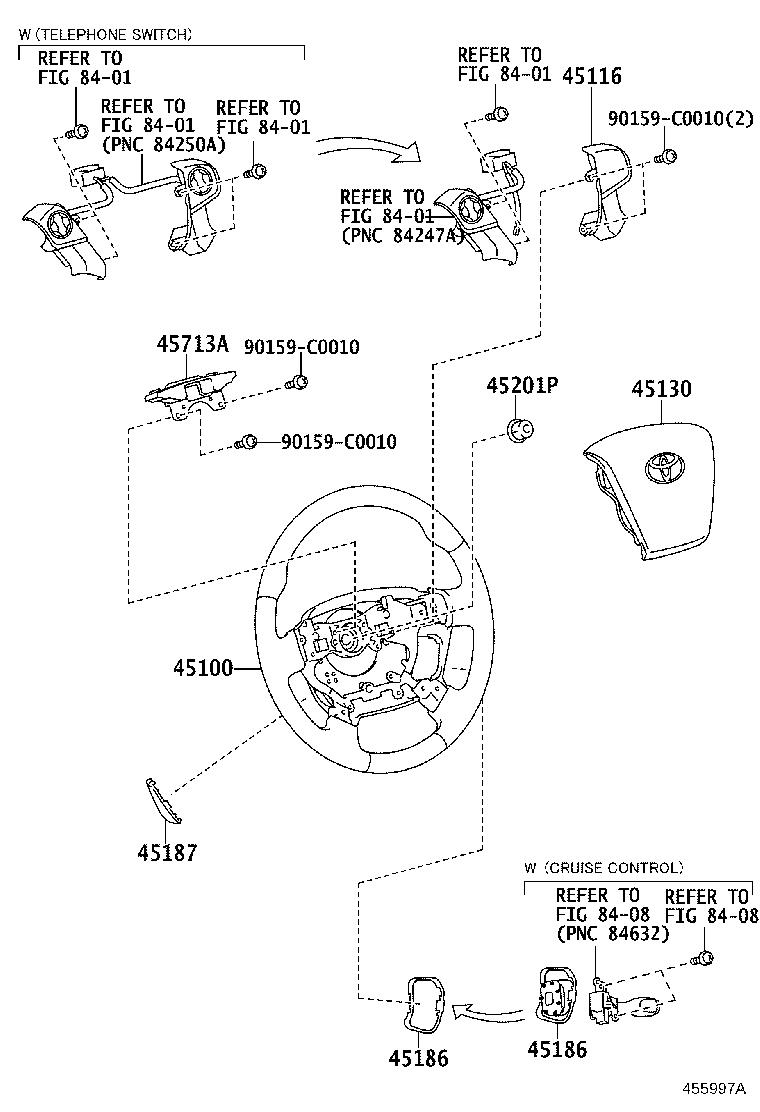 45713-06180 DAMPER, STEERING SHAKE product image