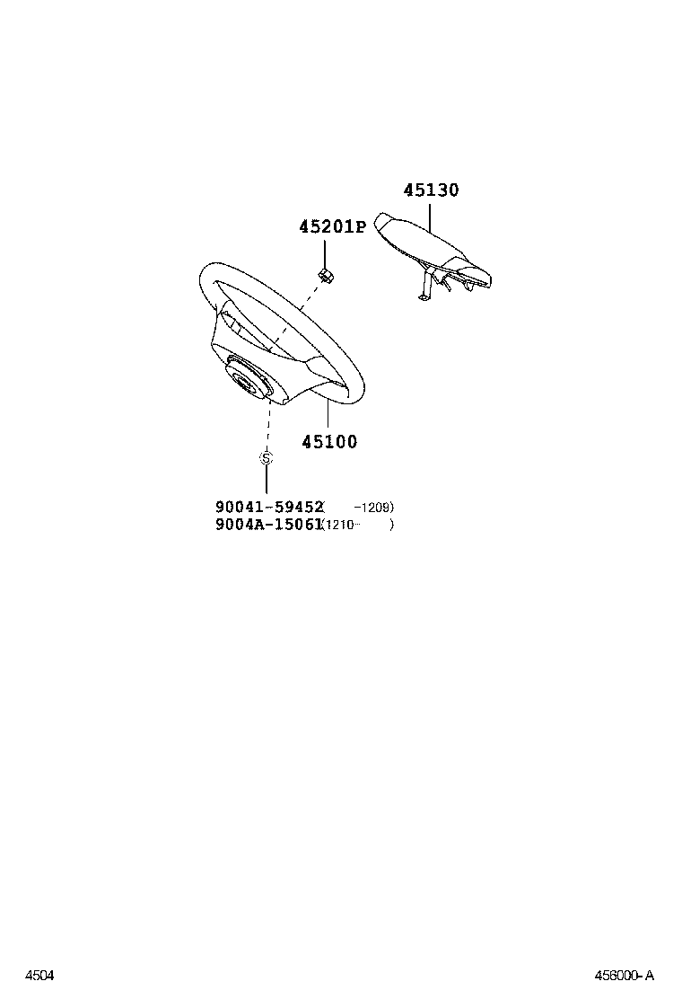 45107-B2030 WIRE SUB-ASSY, HORN BUTTON product image