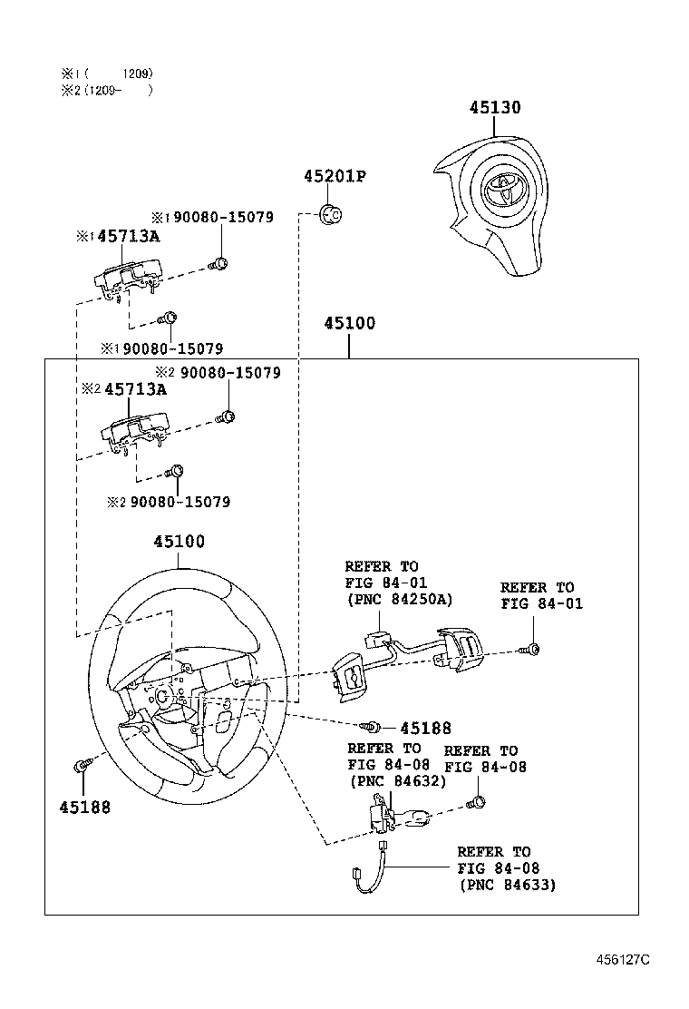 45713-42020 DAMPER, STEERING SHAKE product image