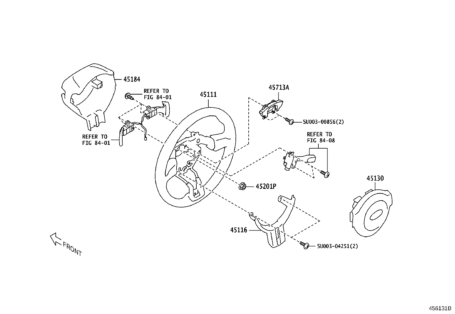 SU003-02406 WIRE SUB-ASSY, HORN BUTTON product image