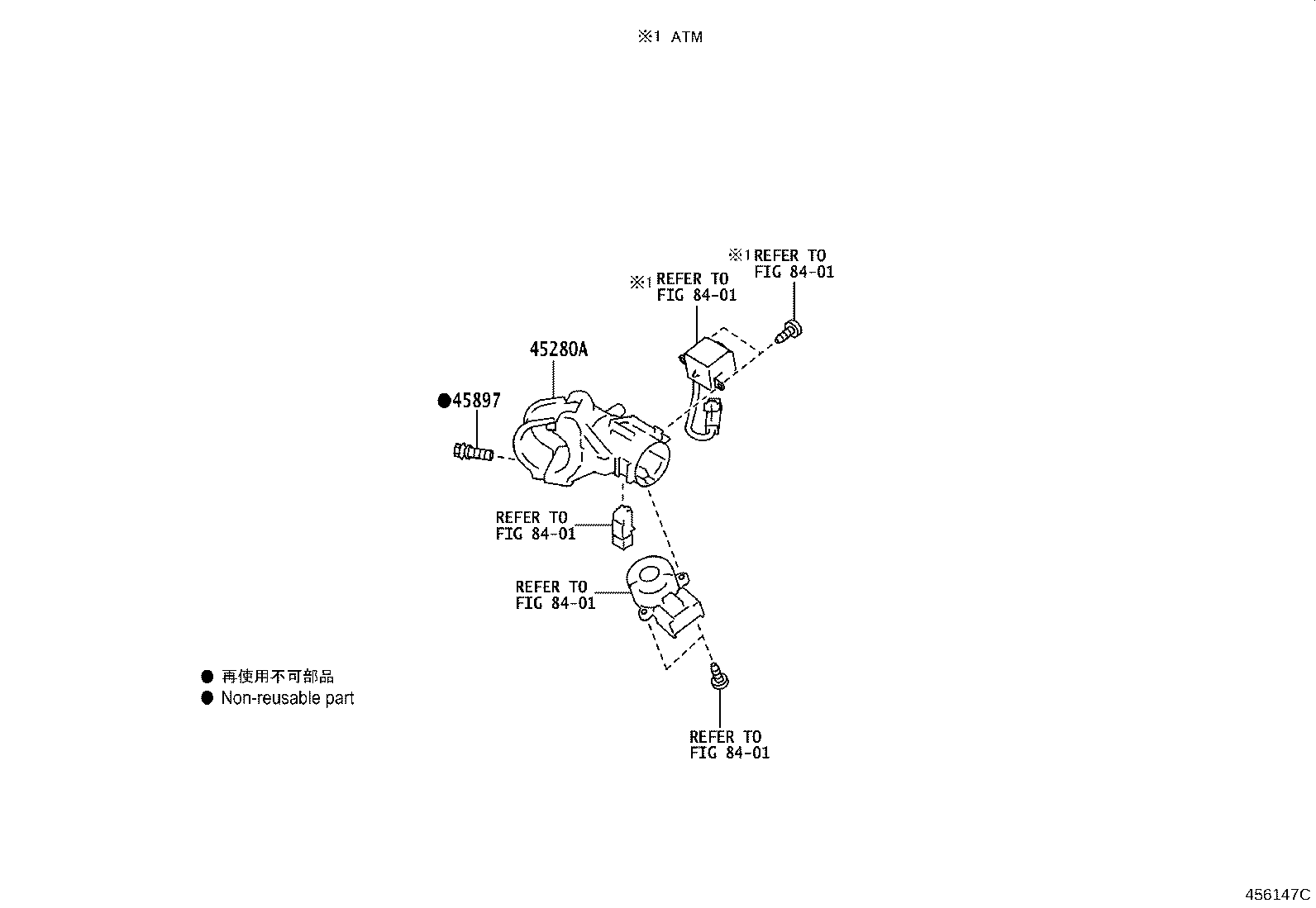 SU003-00865 COLUMN ASSY, STEERING product image