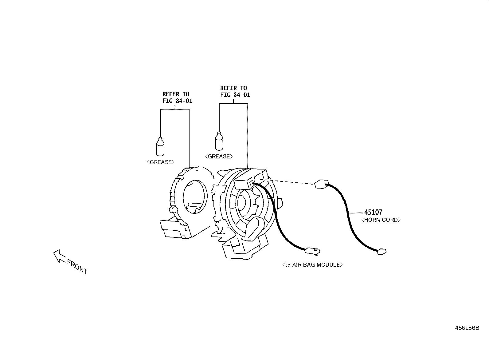 SU003-02406 WIRE SUB-ASSY, HORN BUTTON product image