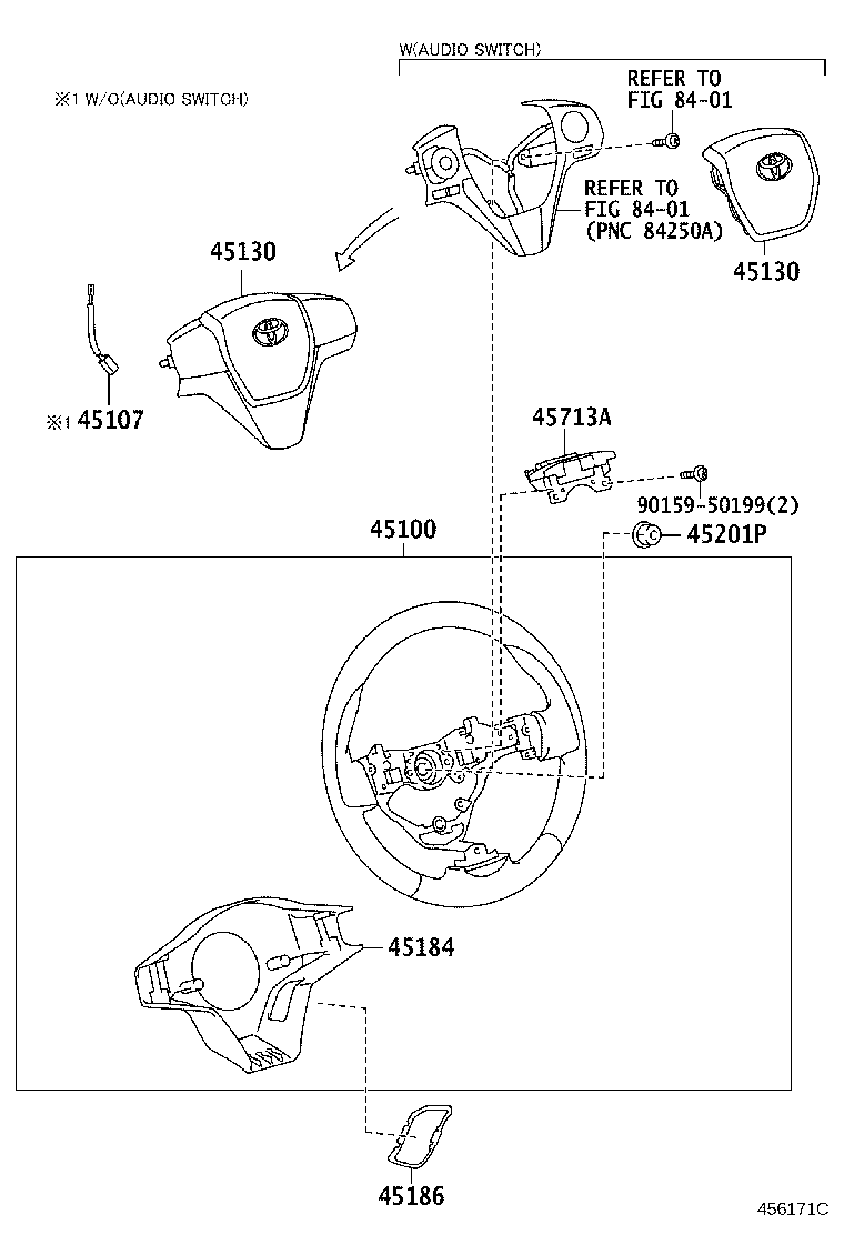 45713-12150 DAMPER, STEERING SHAKE product image