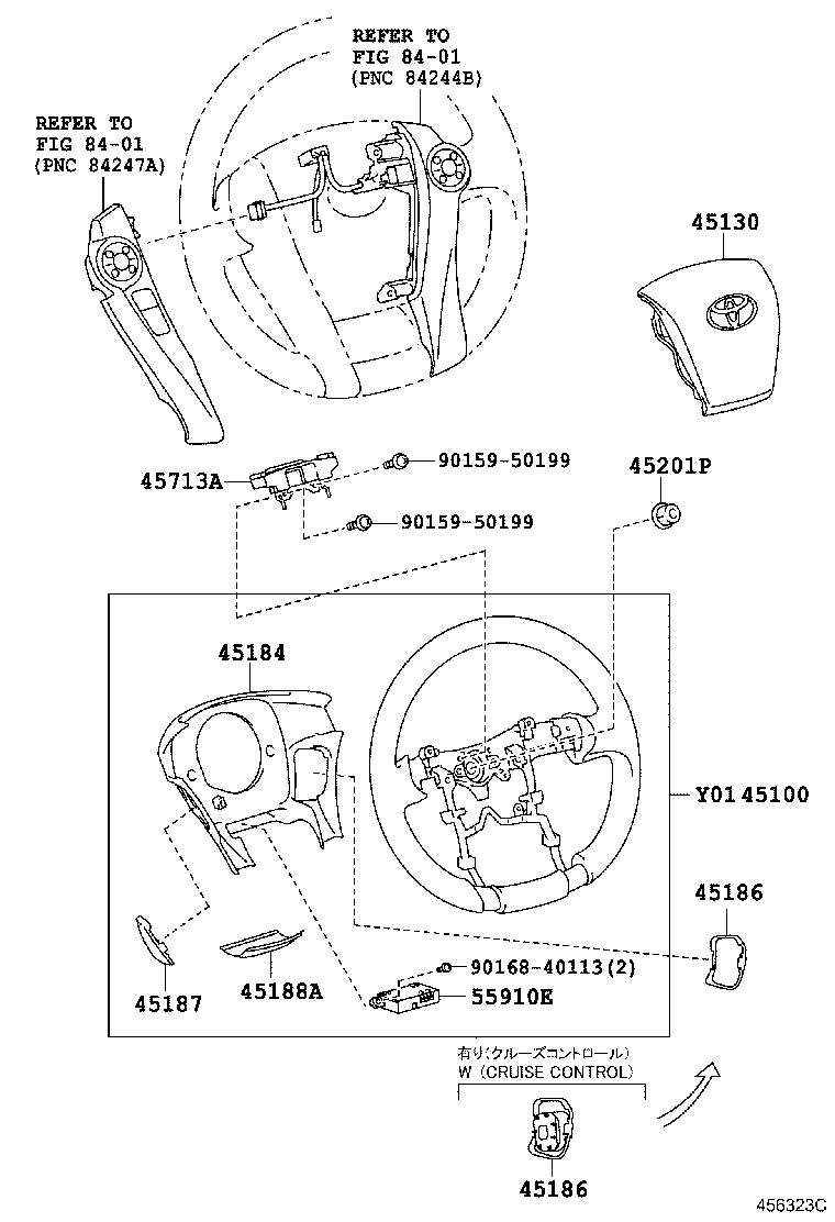 55910-47011 CONTROL ASSY, STEERING WHEEL HEATER product image
