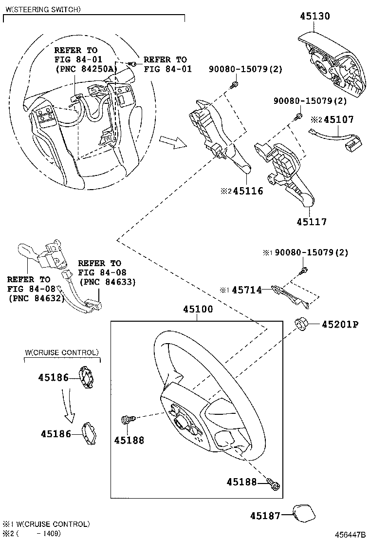45100-0C390 WHEEL ASSY, STEERING product image