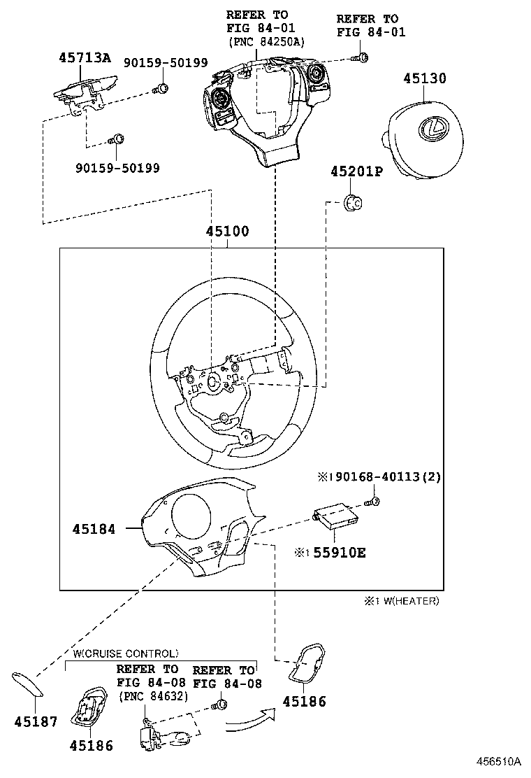 55910-30210 CONTROL ASSY, STEERING WHEEL HEATER product image