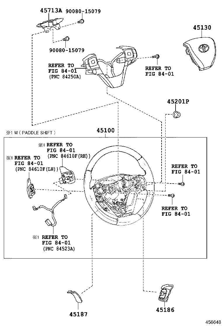 45117-06040 ORNAMENT, STEERING WHEEL, NO.2 product image