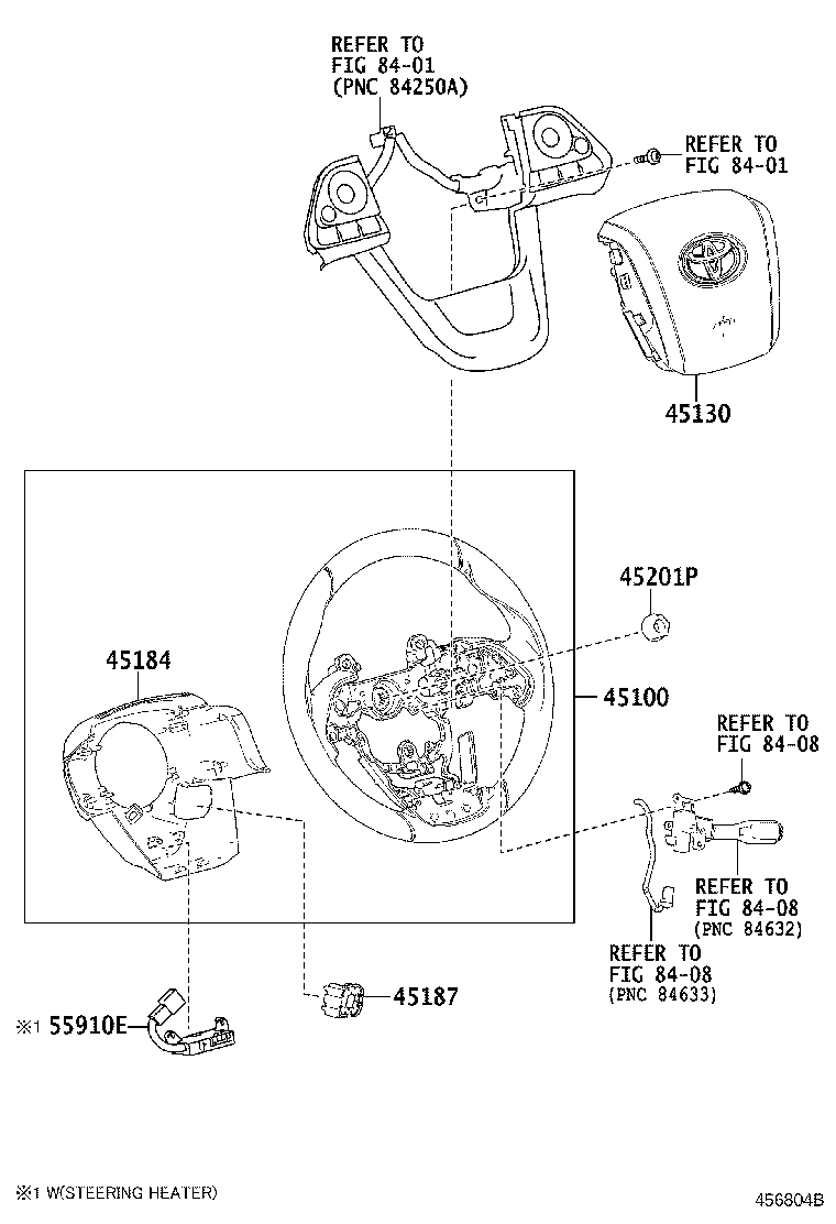 55910-62010 CONTROL ASSY, STEERING WHEEL HEATER product image