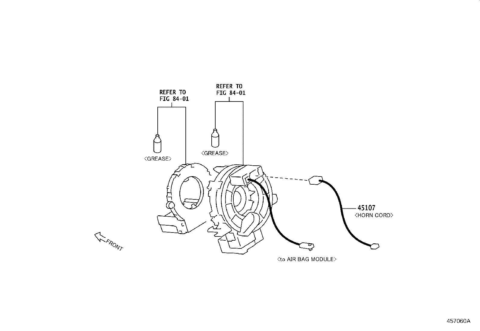 SU003-06384 COVER, STEERING WHEEL, LOWER NO.2 product image