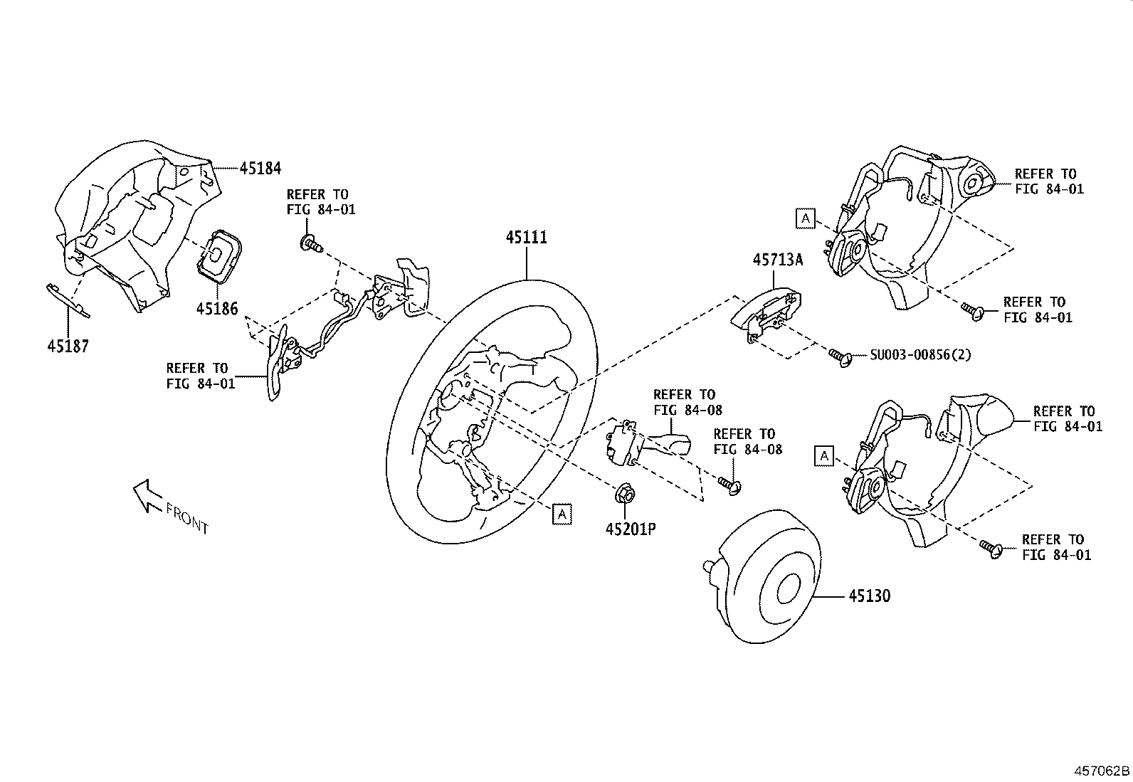 SU003-07959 WHEEL, STEERING product image