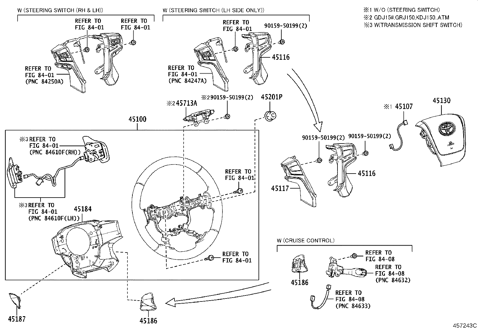45713-58010 DAMPER, STEERING SHAKE product image