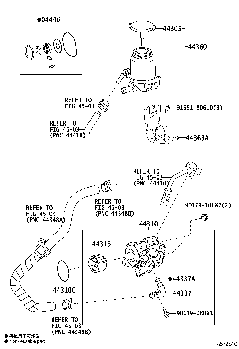44310-60680 PUMP ASSY, VANE product image