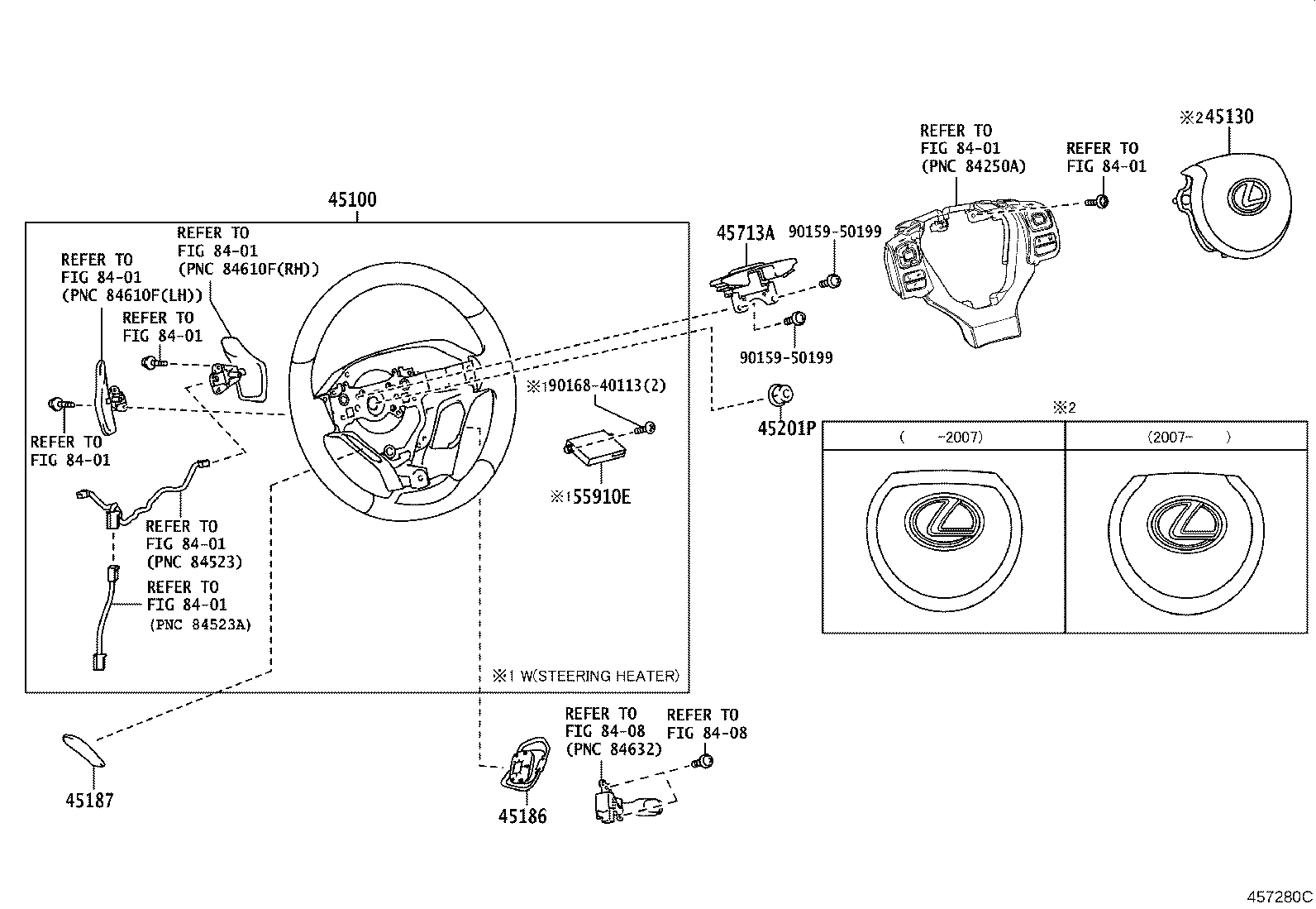 45713-78010 DAMPER, STEERING SHAKE product image