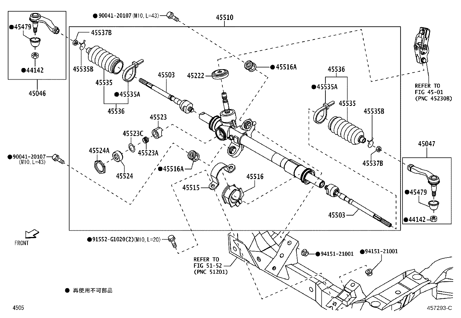 44022-B5010 HOUSING, CONTROL VALVE product image