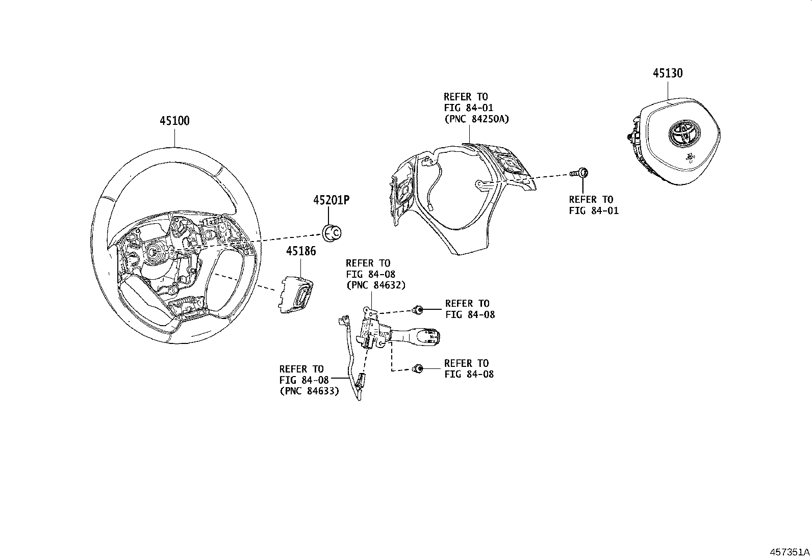45130-10290-C0 BUTTON ASSY, HORN product image