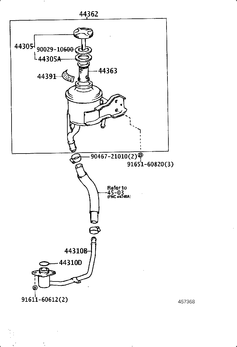 44320-36060 PUMP ASSY, VANE product image