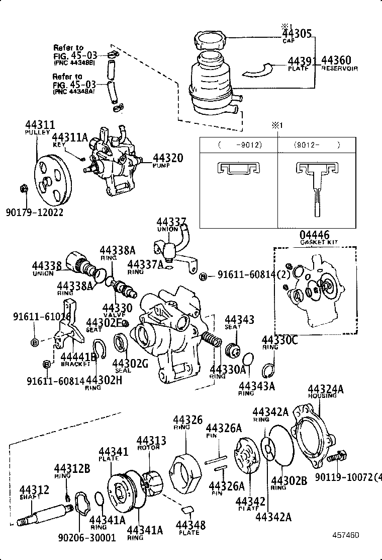 44330-32150 VALVE ASSY, FLOW CONTROL product image