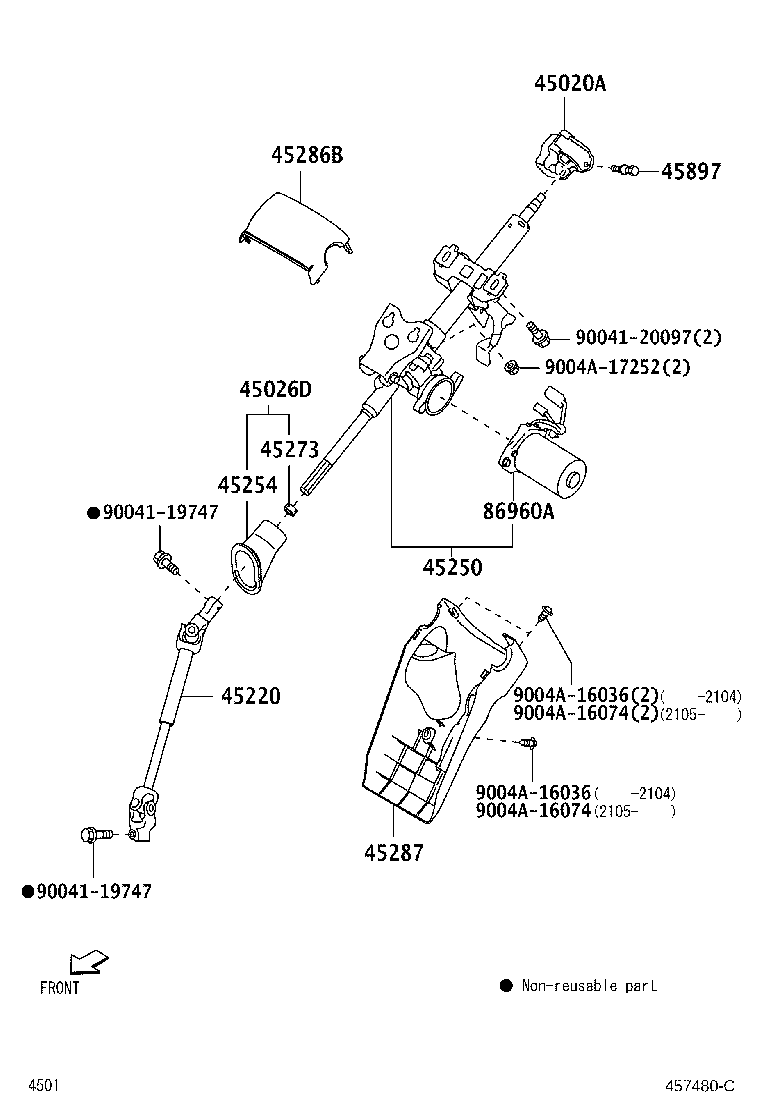 Thumbnail 2 for 45287-BZ150-C0