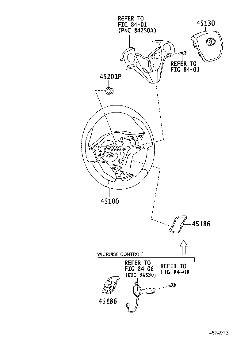 45100-0Z100-C0 WHEEL ASSY, STEERING product image