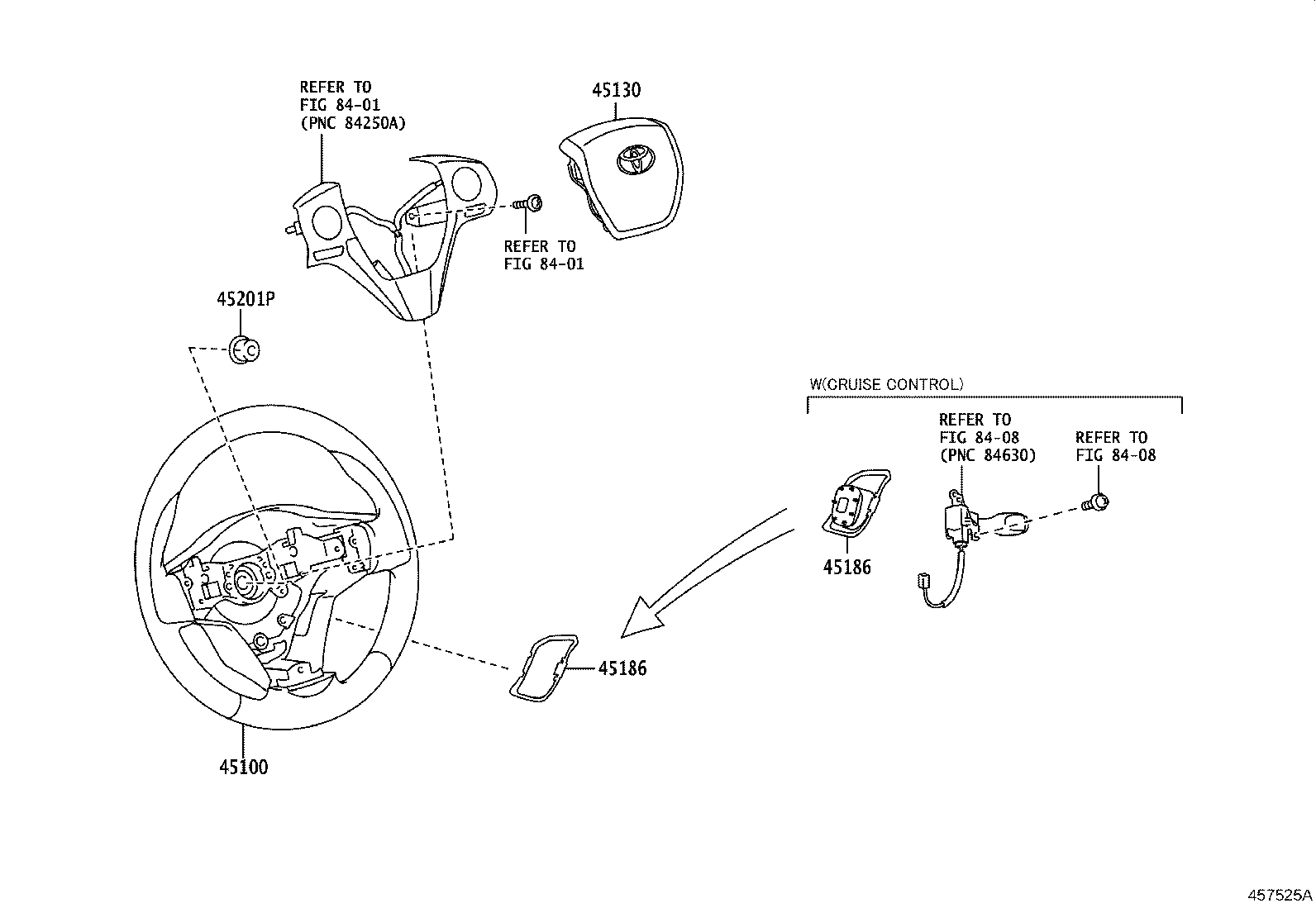 45100-0Z290-C0 WHEEL ASSY, STEERING product image