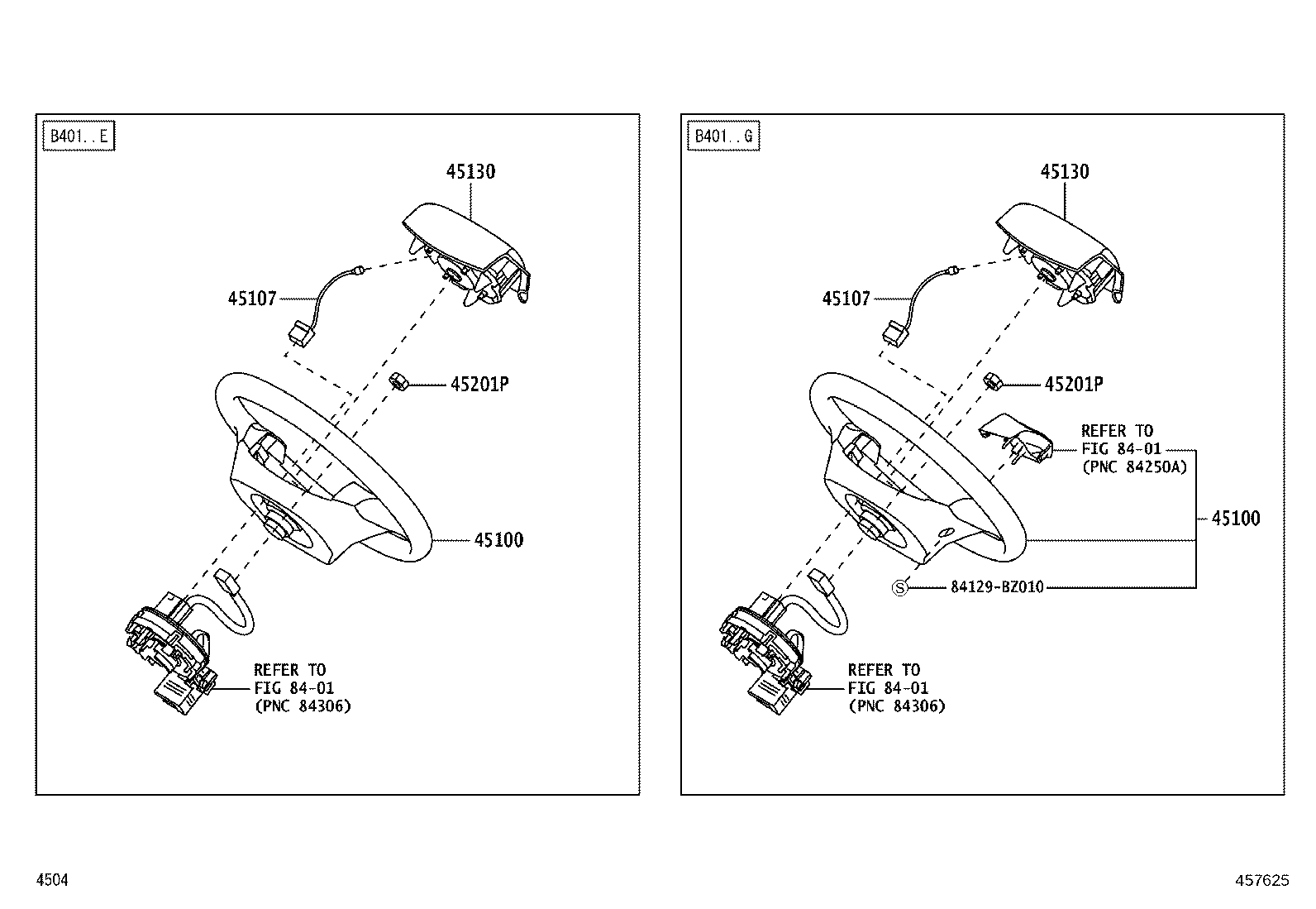 45107-B2050 WIRE SUB-ASSY, HORN BUTTON product image