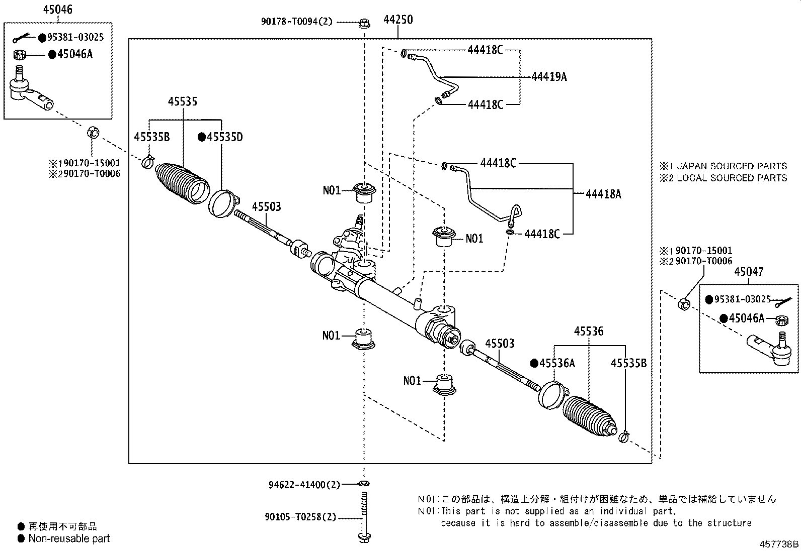 Thumbnail 3 for 44250-0K712