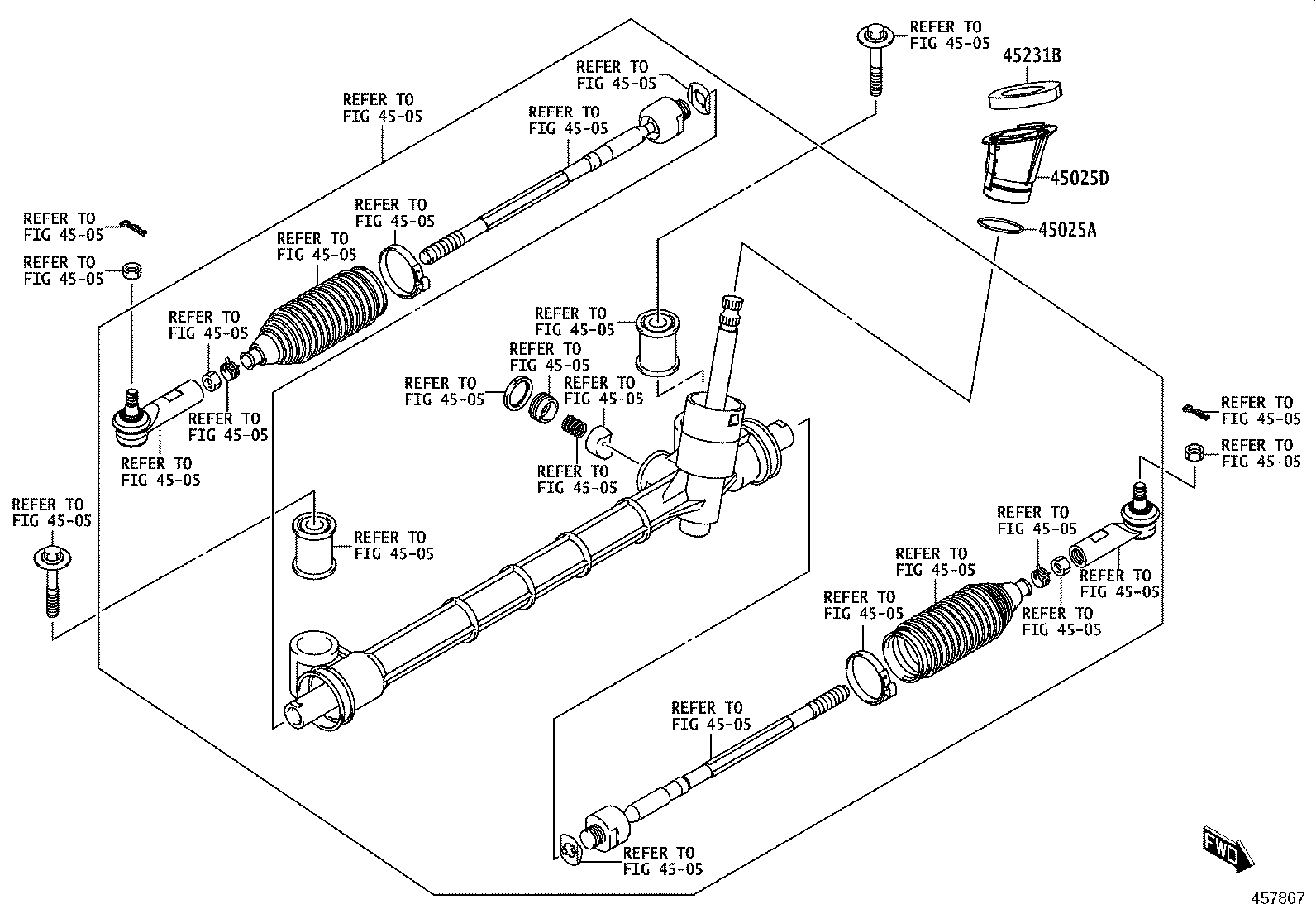 45268-WC002 COVER SUB-ASSY, STEERING COLUMN HOLE, NO.1 product image