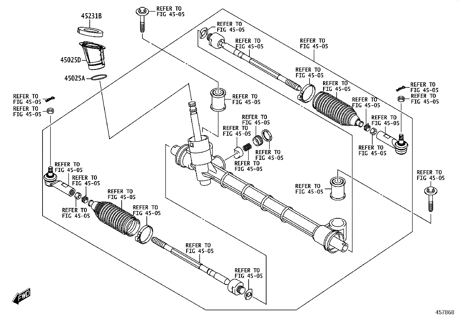45268-WC002 COVER SUB-ASSY, STEERING COLUMN HOLE, NO.1 product image