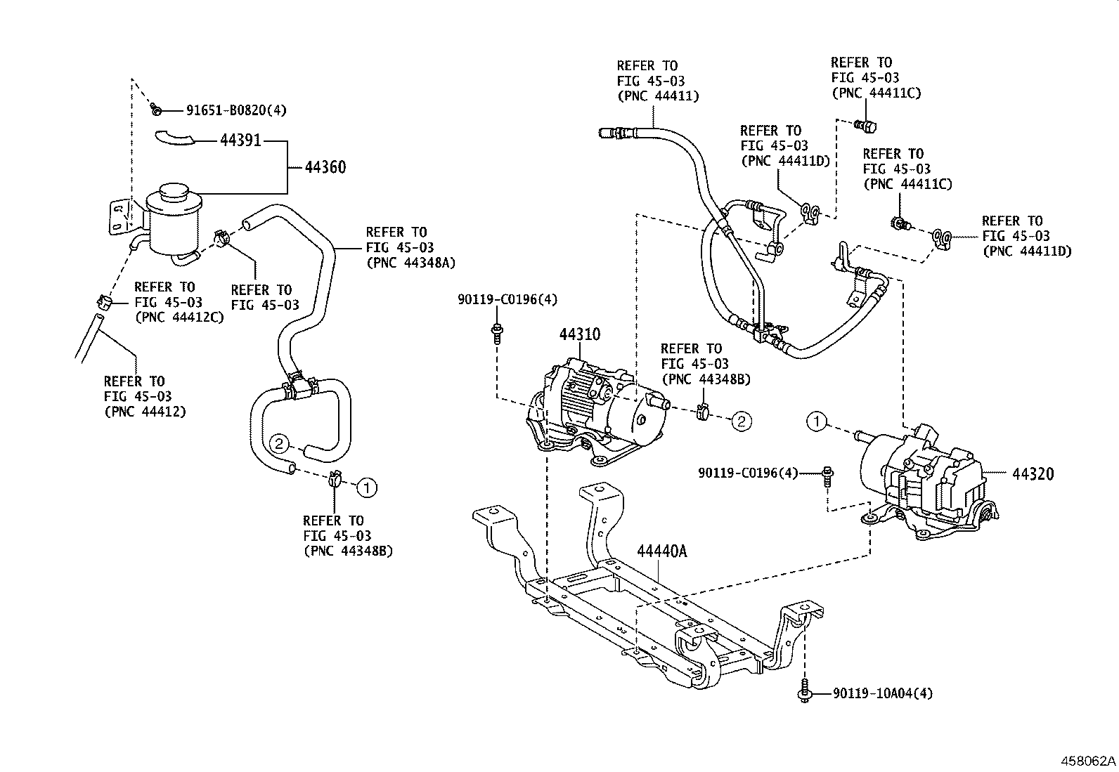 44310-0S010 PUMP ASSY, VANE product image