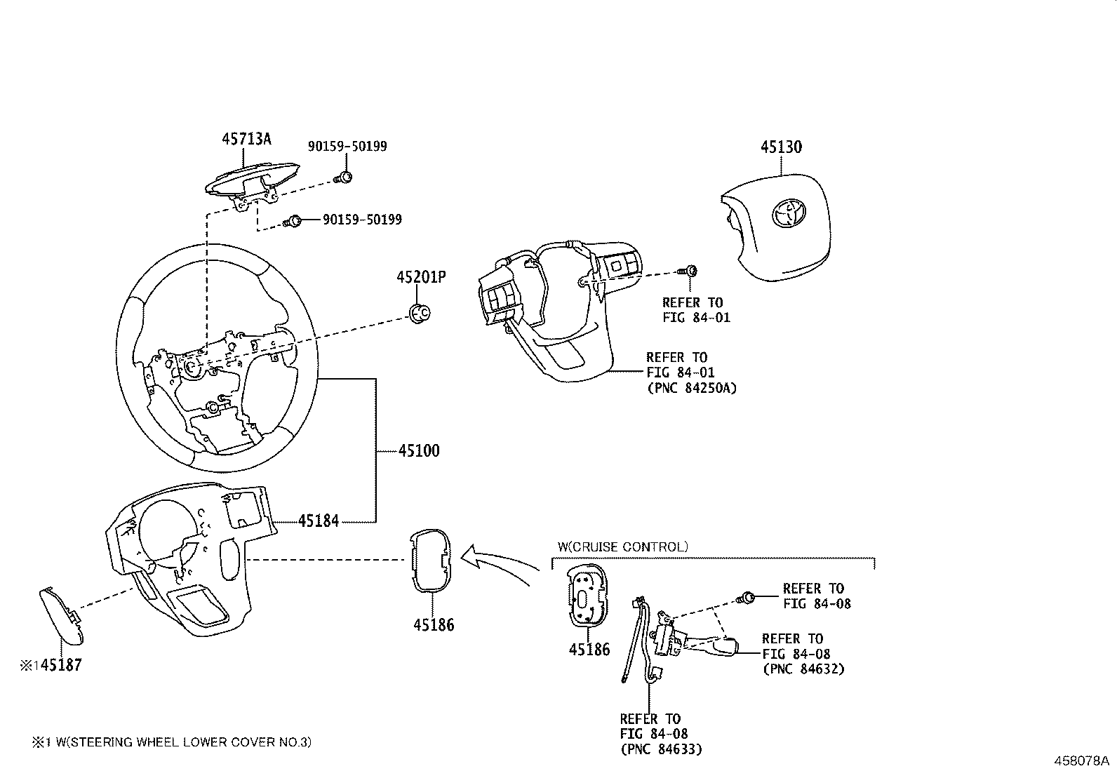 45130-0K292 BUTTON ASSY, HORN product image