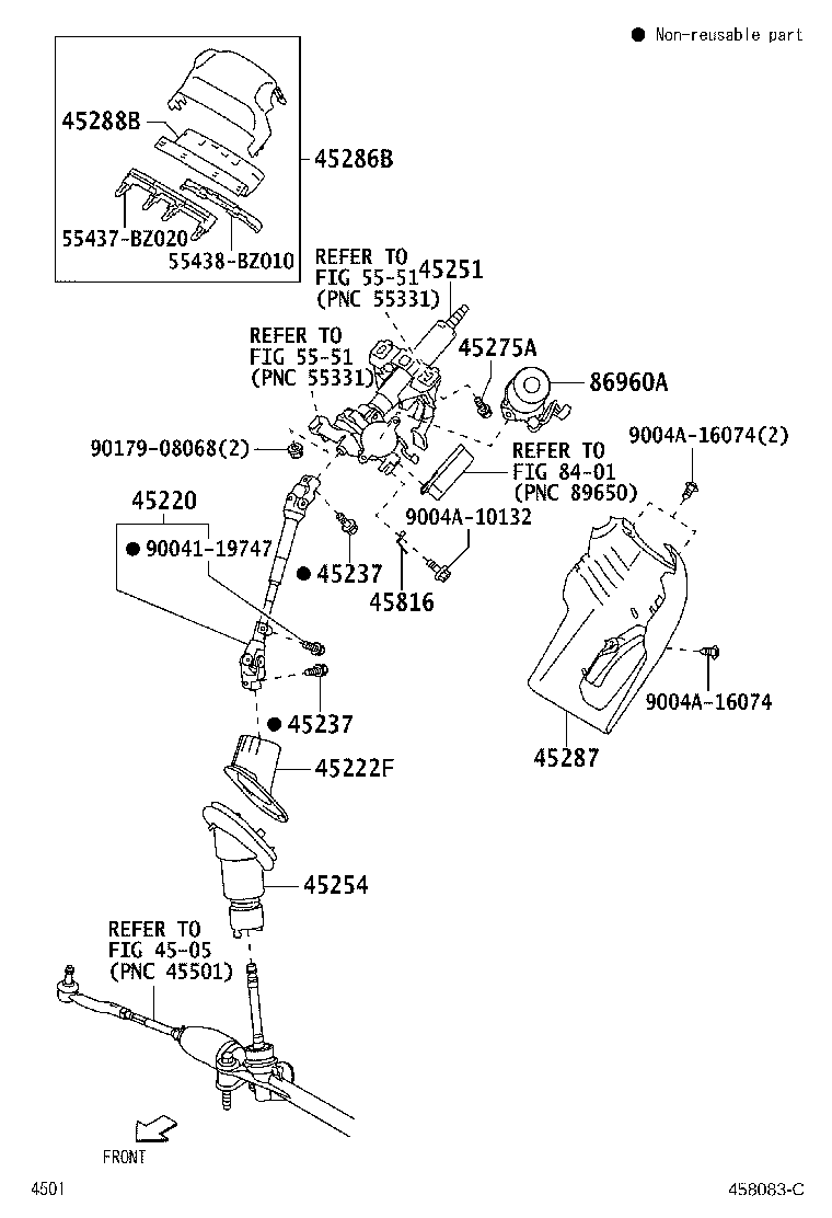 Thumbnail 3 for 45287-BZ430-C0